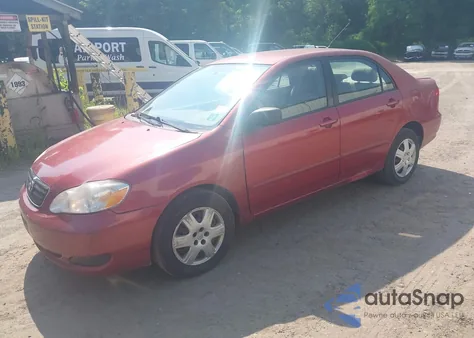 2006 Toyota Corolla Le z USA, uszkodzony, nr VIN 2T1BR32E76C671950